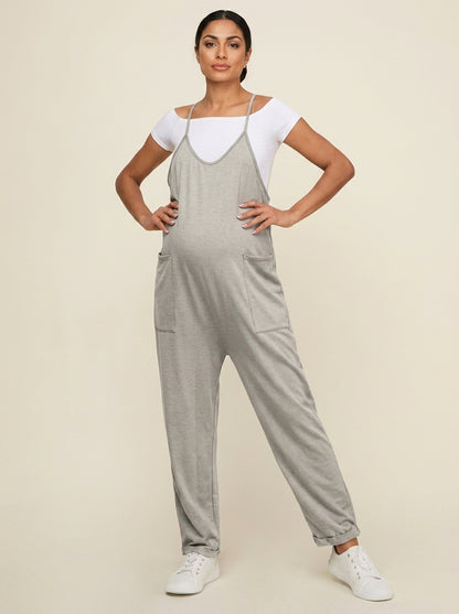 Salopette premaman oversize - Nuritalia