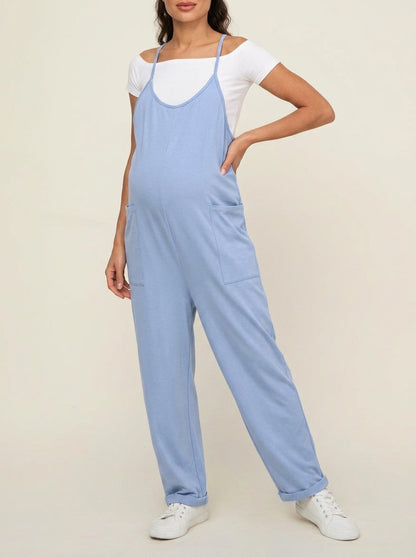 Salopette premaman oversize - Nuritalia