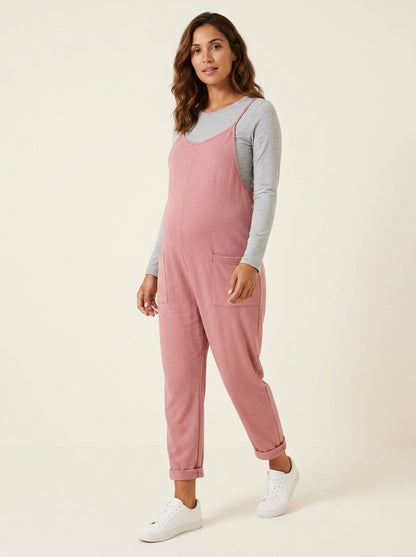 Salopette premaman oversize - Nuritalia