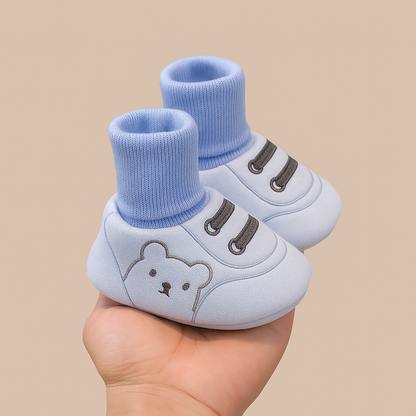 Nuritalia™ – Scarpine Antiscivolo con Calza Alta, Collezione Orsetto