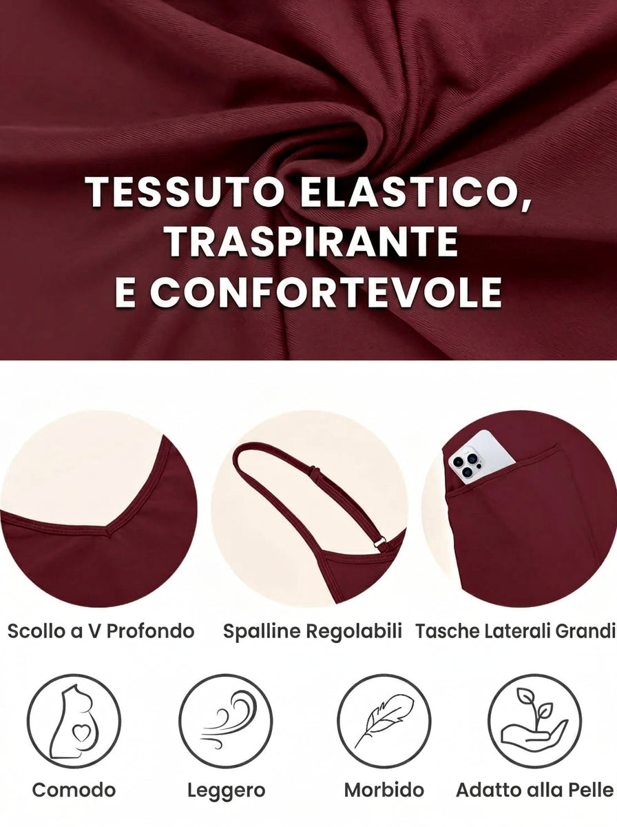 Salopette premaman oversize - Nuritalia